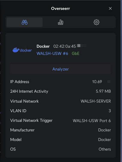 Unifi Container Example