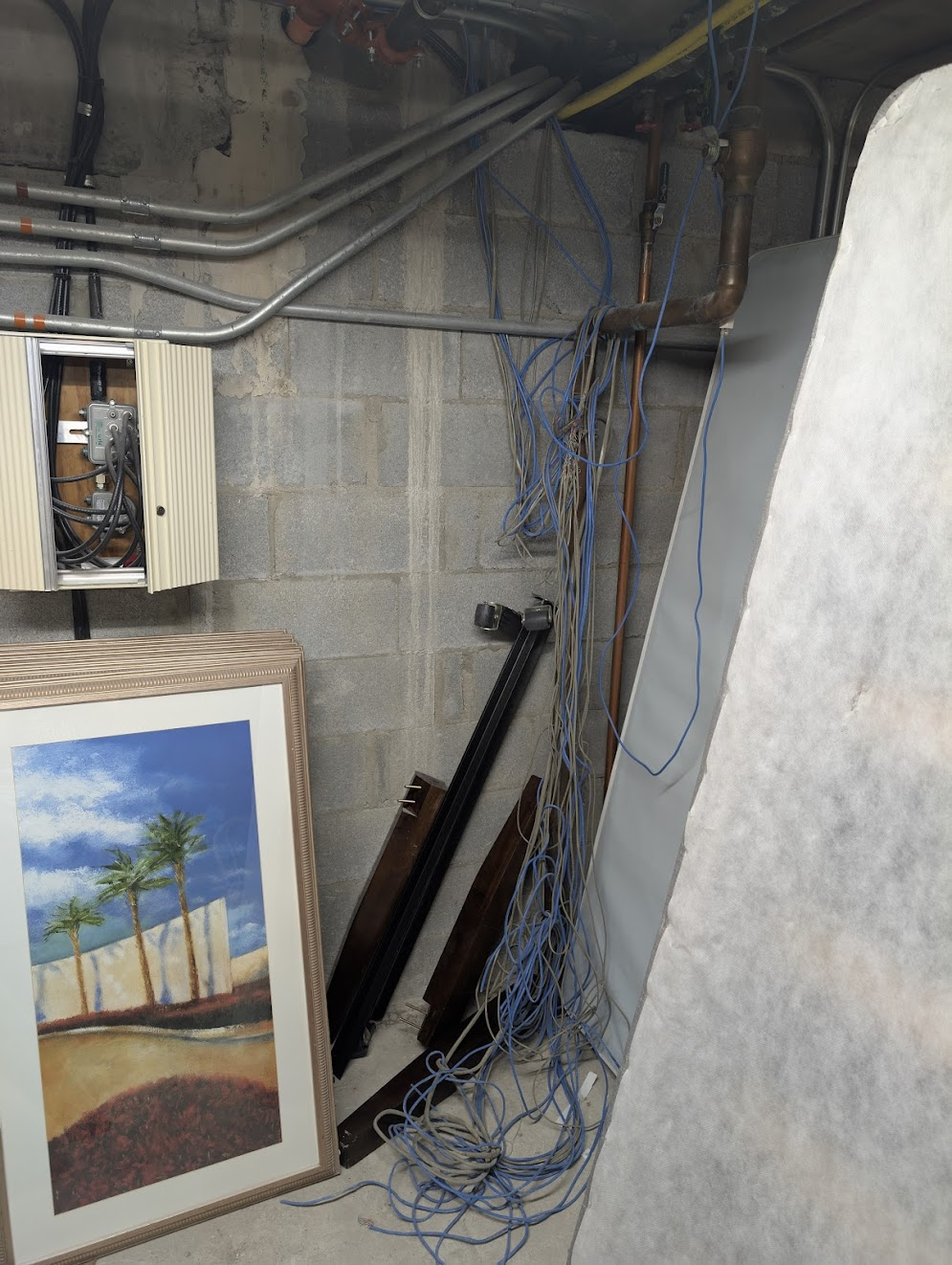 Image of the old cables